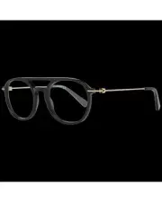 Dsquared² Dsquared2 Aviator Optical Glasses Black Gold Unisex Frames