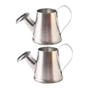 2 Pcs Mini Flower Watering Pot Toy Children Kettle Sprinkler Simulated Small