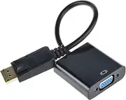 Displayport Display Port DP Male to VGA Female Video Converter Adapter Cable PC