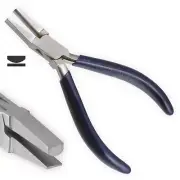 Flat and Halfround Forming Beading Plier For Hobby Craft Jewelry Making Tool 5"