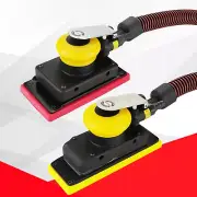 New Polisher Sanding Tools Rectangular Pneumatic Orbital Air Sander Pad Grinder
