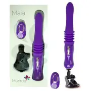 Monroe Thrusting Vibrating Dildo - Model MAIA-001 - For Vaginal and Anal Stimula