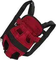 BUGUUYO Dog Chest Pack Portable Pet Supplies Breathable Travel Shoulder Bag Safety Hook Comfortable Pet Backpack (l)