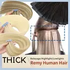 THICK Tape In 100% Human Remy Hair Extensions Skin Weft 24" Full Head CLEARANCE