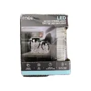Meil LED Lights Micro String 12' 36 Count White Decoration Mood Accent Highlight