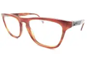 Diesel Glasses Frame Amber Havana/ Faded Denim Fabric 52mm Eyeglasses DL5249 054