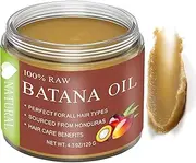 100% Batana Oil Pure Raw Hair Oil for Hair Care Batana Oil from Honduras Repair Hair Unrefined and Organic Natural Batana Hair Masks for All Hair Tpyes in Men & Women (v4-4.23OZ)