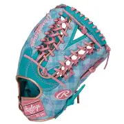 Rawlings Softball Glove Hyper Tech Graphic GR4FHTGY719 Green Outfielder