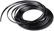 Car Door Edge Molding Trim Strip Protector for Paintwork Universal 6M Black (Black)