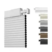 No Drill No Tools Blackout Cellular Shades Cordless Easy Install Honeycomb Bl...