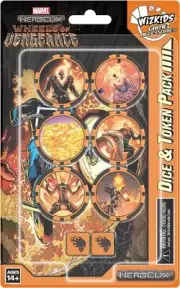 Wizkids Marvel HeroClix Wheels of Vengeance Dice and Token Pack