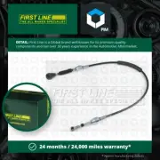 Gear Change Cable fits FIAT PALIO 178 1.2 01 to 03 Firstline 46800214 Quality