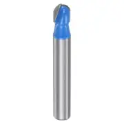 Router Bit Core Box 1/4 Shank 1/4 Inch Cutting Dia. 2 Flutes Carbide Cutter