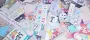 500pc Craft Paper Ephemera Pieces Craft Kit, Art Journaling Bullet Junk Journal