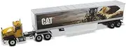 Diecast Master Cat CT660 w/Cat Mural Trailers 1/50 85666