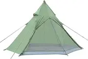 Outdoor Camping Tent, Family Pyramid Tent for Camping Backpacking Hiking Mountaineering