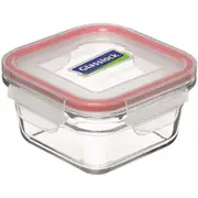Glasslock Square Oven Safe 900ml Food Container w/ Lid Kitchen Storage Clear