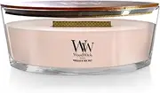 [WoodWick] Vanilla and Sea Salt Jar Candle, Ellipse