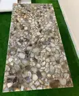 84" x 42" Unique Rectangle Agate Tabletop - Natural Stone Home Accent