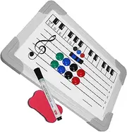 Tofficu Erasable Music Writing Pad for School Double-Sided Magnetic Teaching Board
