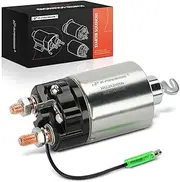 A-Premium Starter Solenoid Replacement for Toyota Celica 1977-1981 Hiace 1977-1983 Cressida Suzuki Alto Subaru Leone XT, 12V, 1.8L 2.0L