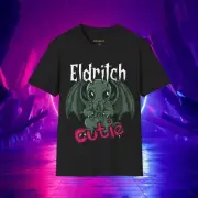 Chibi Cthulhu Eldritch Horror T-Shirt - H P Lovecraft Whimsigoth Goth, Adorable