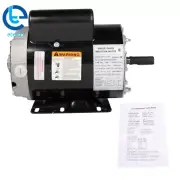 115-230 Volts 1 Phase 3 HP 3450 RPM Compressor Duty Electric Motor 56 Frame 5/8"