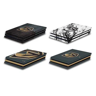 OFFICIAL NHL VEGAS GOLDEN KNIGHTS VINYL SKIN DECAL FOR SONY PS4 PRO CONSOLE