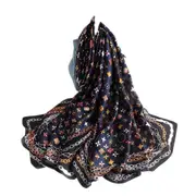 Silk Scarf High Quality Foulard Bandana Long Lrage Shawls Wrpas Winter Neck Scarves Pashmina Lady