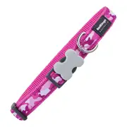 Dog Collar by Red Dingo Fuchsia Camouflage 2 x 2436 Cm