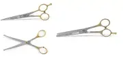 Grooming Shears Ultra Gold Dubl Duck Super Sharp Scissors Barber Stylist Groom