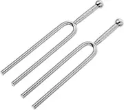 Parliky Tuning Forks Set Guitar a Tone Tuner 440hz Acoustic Guitar Accessories Silver Material
