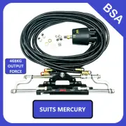 Hydraulic Boat Outboard Engine Steering Kit W/O WHEEL SUITS MERCURY 468KG FORCE