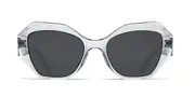 HANUKEii Moorea HK-028-02 Men's Sunglasses Grey Size 52