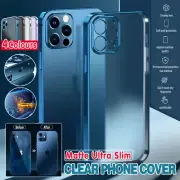 Ultra Slim Clear Matte Shockproof Case Cover for iPhone 13 12 11 X 8 7 Durable