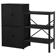 BROR 2 sections/shelves/cabinet, 161x40x133 cm