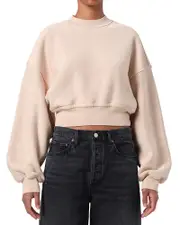 Agolde Kit Shrunken Crewneck Sweater