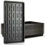 200 Cell Plug Seedling Trays 10 Pack No Holes Microgreen Germination