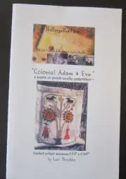Notforgotten Farm COLONIAL ADAM & EVE Punch Needle Embroidery Pattern