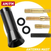 Universal 3.5cm/1.4" Carbon Fiber Screw Car Mast Short Accessory Antenna Stubby (for: Kia)