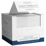 Clean Towels XL™, 100% USDA Biobased Face Towel, Disposable Face Towelette, Ecze