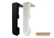 OS Flex Railtop Rail Plastic Top Bracket White (25) Fence Industrial Flex Rail