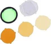Godox AK-R16 Color Filter Plate Set, Compatible with Godox V1 Flash Series, V1-S, V1-C, V-1N, use with Godox H200R Round Flash Head, AD200 Pro, AD200
