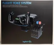 Logitech Saitek G Pro Flight Yoke System with Throttle Quadrant - Black