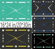 Football Footstep Training Mat Silent Auxiliary Fitness Soccer Trainer Floor Mat