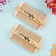 Double Sided Handmade Lice Comb Remove Itching Scraping Head Flea Cootie C-S0