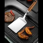Flat Top Metal Fish Spatula Manual Stainless Steel Pizza Spatula for Parties