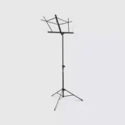 On Stage Compact Sheet Music Stand Black