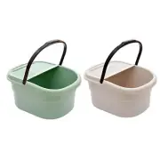 Foot Bath Basin for Soaking Feet 12L Bucket for Travel Watching TV Cleaning
