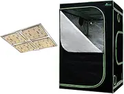 Grow Tent Light Kit 120x120x200CM 4500W LED Full Spectrum Indoor Plant Grow